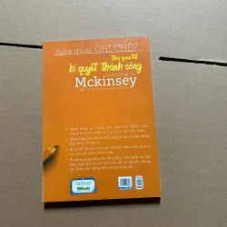 Nghệ thuật ghi chép thói quen tốt, bí quyết thành công của công ty Mckinsey 1042076