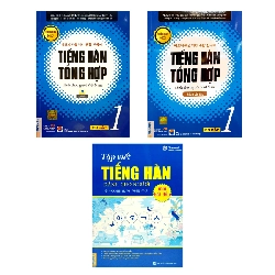 Combo 3 cuốn sách học tiếng Hàn Sơ Cấp 1: Sách giáo trình + Sách bài tập + Sách tập viết [TSTK]