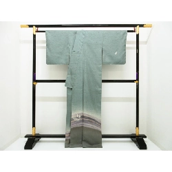 Áo kimono thăm viếng, dệt tơ, nhuộm ombre, kích thước L 883263