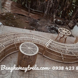 Ghế mây cao cấp uốn lượn 469434