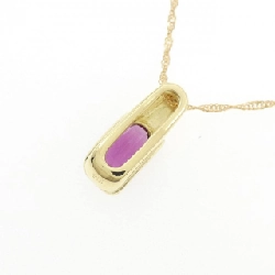 K18YG Garnet Necklace - Hàng hiệu Authentic 857740