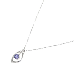 Dây chuyền Tanzanite PT900/PT850 0.68CT - Hàng hiệu Authentic 862533