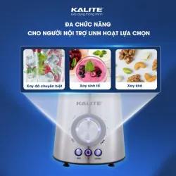 🌈 KALITE KEB4171 – Bộ Máy Xay 2 Cối Cho Gia Đình, Tiện Lợi & Sang Trọng 🍍🍓 711591