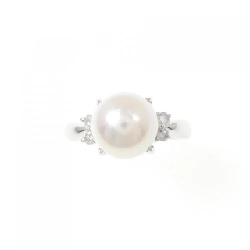 Nhẫn ngọc trai Akoya K14WG 7.8mm - Hàng hiệu Chính hãng 855077