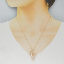 K18PG Dây chuyền kim cương 0.33CT - Hàng hiệu Authentic 857827