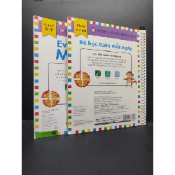Bộ 2 Cuốn Bé Học Toán Mỗi Ngày (Tiếng Anh và Tiếng Việt) mới 90% bẩn nhẹ 2020 HCM2404 kỹ năng 914189