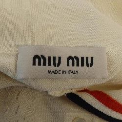 MIU MIU MIU MIU Logo MML676 110B Áo polo 629665