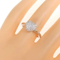 Nhẫn kim cương pavé hình trái tim K18WG/K18PG 0.50CT 669544