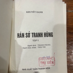 Tây Hán Diễn Nghĩa - Sở Hán Tranh Hùng (7) 526229