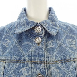 【Mã giảm giá】Áo khoác denim CHANEL 642218