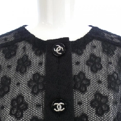 【Khuyến mãi】Áo khoác không cổ CHANEL 643785