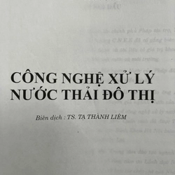 CÔNG NGHỆ XỬ LÝ NƯỚC THẢI ĐÔ THỊ 497250