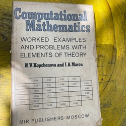 COMPUTATIONAL MATHEMATICS WORKED EXAMPLES AND PROBLEMS WITH ELEMENTS OF THEORY 
