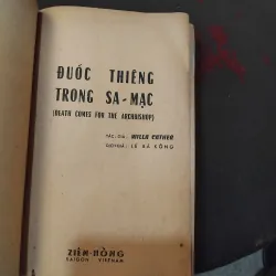 Đuốc thiêng trong sa mạc ( Death comes for the archbishop ) của Wlla Cather 1002614