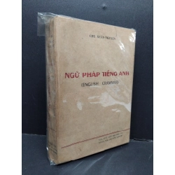 Ngữ pháp tiếng anh mới 60% bẩn bìa, ố vàng, ẩm gáy HCM2110 Chu Xuân Nguyên HỌC NGOẠI NGỮ 306266