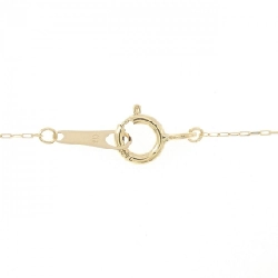 Dây chuyền kim cương K18YG 0.10CT - Hàng hiệu Chính hãng 858198