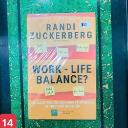 Work-Life balance ? - Tác giả	Randi Zuckerberg, StreetLib - số 14