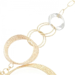 K18 Ba màu Dây chuyền - Hàng hiệu Chính hãng 861969