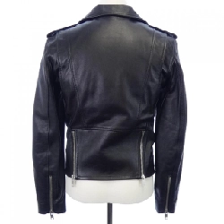 Áo khoác da biker cổ điển CELINE 2E158599E - Hàng hiệu Authentic 888231