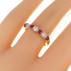 Nhẫn ruby K18YG 0.46CT 672237