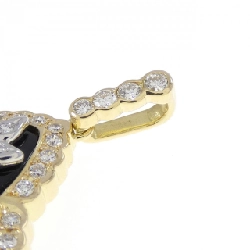 K18YG/PT900 Onyx Pendant - Hàng hiệu Authentic 863163