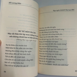 Ngụ ngôn aesop - thơ lục bát 453775
