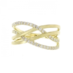 Nhẫn kim cương K18YG 0.23CT - Hàng hiệu Chính hãng 856051