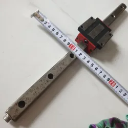 [bản 20] ray HG20 HC20 dài 400 mm có cánh 2 đầu ốc M6 chế máy tiện phay xy 674290