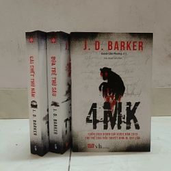 Combo trinh thám J. D. Barker 4MK full bộ 3 quyển