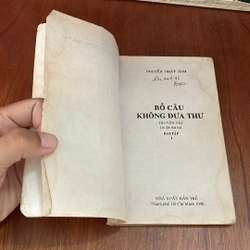 II Truyện Dài: Bồ Câu Không Đưa Thư (Quyển 1) - Nguyễn Nhật Ánh - 1996 529031
