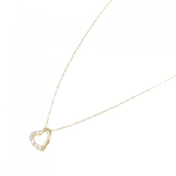 K18YG Dây chuyền kim cương hình trái tim 0.10CT - Hàng hiệu Chính hãng 856748