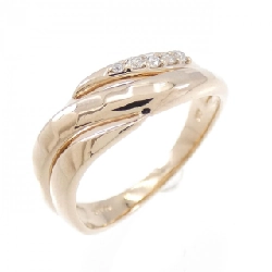 Nhẫn kim cương K18PG 0.05CT