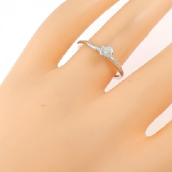 Nhẫn kim cương Solitaire K18WG 670036