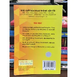 600 câu hỏi dùng cho sát hạch, cấp giấy phép lái xe cơ giới đường bộ – Bộ GTVT