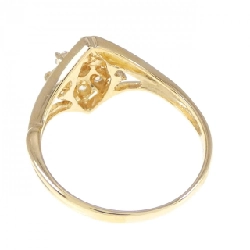 Nhẫn kim cương hoa K18YG 0.30CT 673270