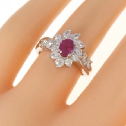 Nhẫn Ruby PT900 0.73CT 671176