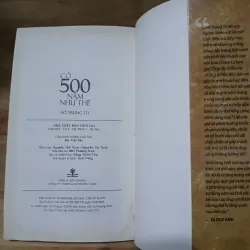 Có 500 Năm Như Thế (Bản Sắc Quảng Nam Từ Góc Nhìn Phân Kỳ Lịch Sử) - Hồ Trung Tú 785997