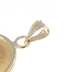 Mặt dây chuyền đồng xu 14KYG (khung) - Hàng hiệu Authentic 864316