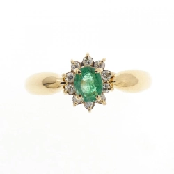 Nhẫn Emerald K18YG - Hàng hiệu Chính hãng 850868