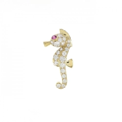 Brooch Ruby 0.03CT