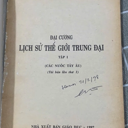 ĐẠI CƯƠNG LỊCH SỬ THẾ GIỚI TRUNG ĐẠI TẬP: (CÁC NƯỚC TÂY ÂU) (Tái bản lần thứ 1) 545879