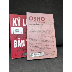 [Phiên Chợ Sách Cũ] Osho: Suy Ngẫm Đầu Tiên Vào Buổi Sáng (Tặng Kèm Sách), 2022 - Osho H1809 SBM 702010