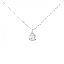 Dây chuyền kim cương Solitaire PT900/PT850 0.337CT - Hàng hiệu Chính hãng