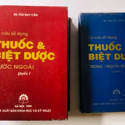 BỘ 2 TẬP TRA CỨU SỬ DỤNG THUỐC & BIỆT DƯỢC TRONG - NGOÀI NƯỚC 