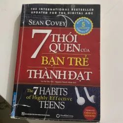 Sách 7 thói quen thành đạt của bạn trẻ 