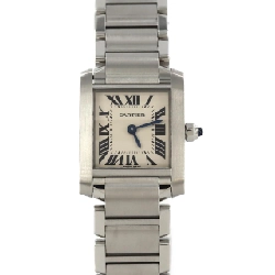 Cartier Tank Française SM W51008Q3 SS Quartz - Hàng hiệu Chính hãng