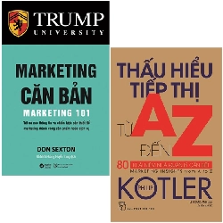 Combo Sách Marketing Căn Bản + Thấu Hiểu Tiếp Thị Từ A Đến Z (Bộ 2 Cuốn) - Don Sexton, Philip Kotler