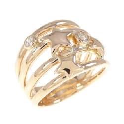 Nhẫn kim cương K18PG 0.12CT