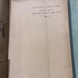 VĂN HỌC VIỆT NĂM THỂ KỶ THỨ X NỬA ĐẦU THỂ KỶ x - XVIII 748008