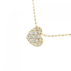 K10YG Dây chuyền kim cương hình trái tim 0.10CT - Hàng hiệu Chính hãng 868333